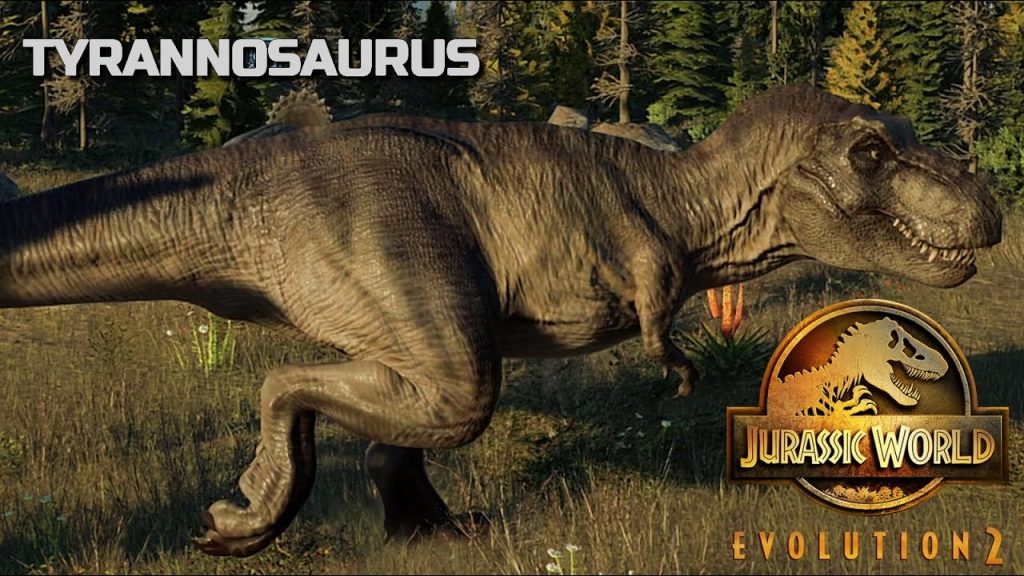 T-rex Jurassic World Evolution 2