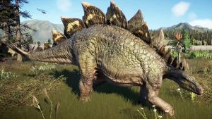 gambar stegosaurus